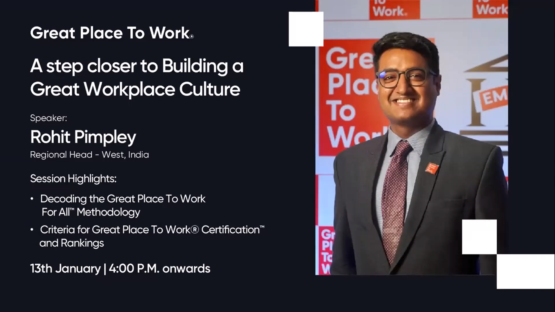 A Step closer to building a Great Workplace Culture