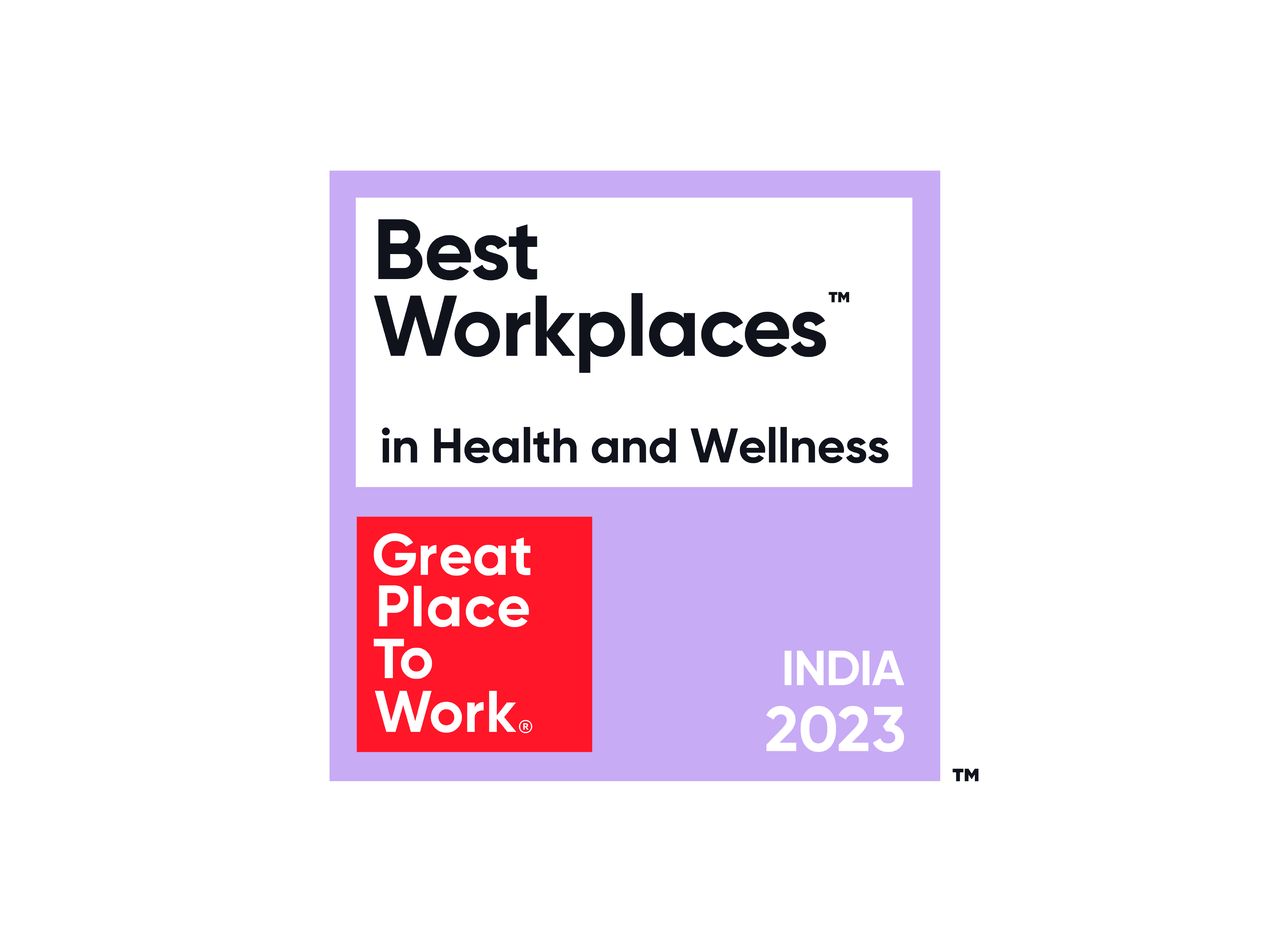 India's Best Workplaces in Health & Wellness 2023