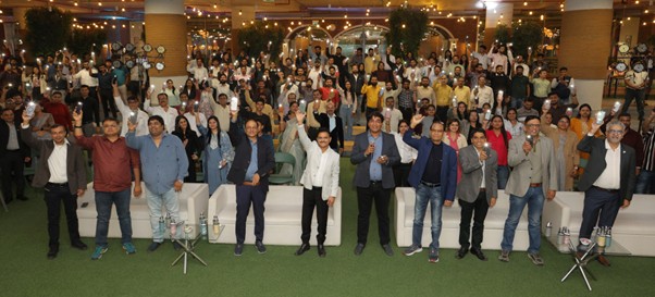 Employee celebration picture YASH