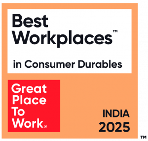 Best Workplaces in Consumer Durables badge
