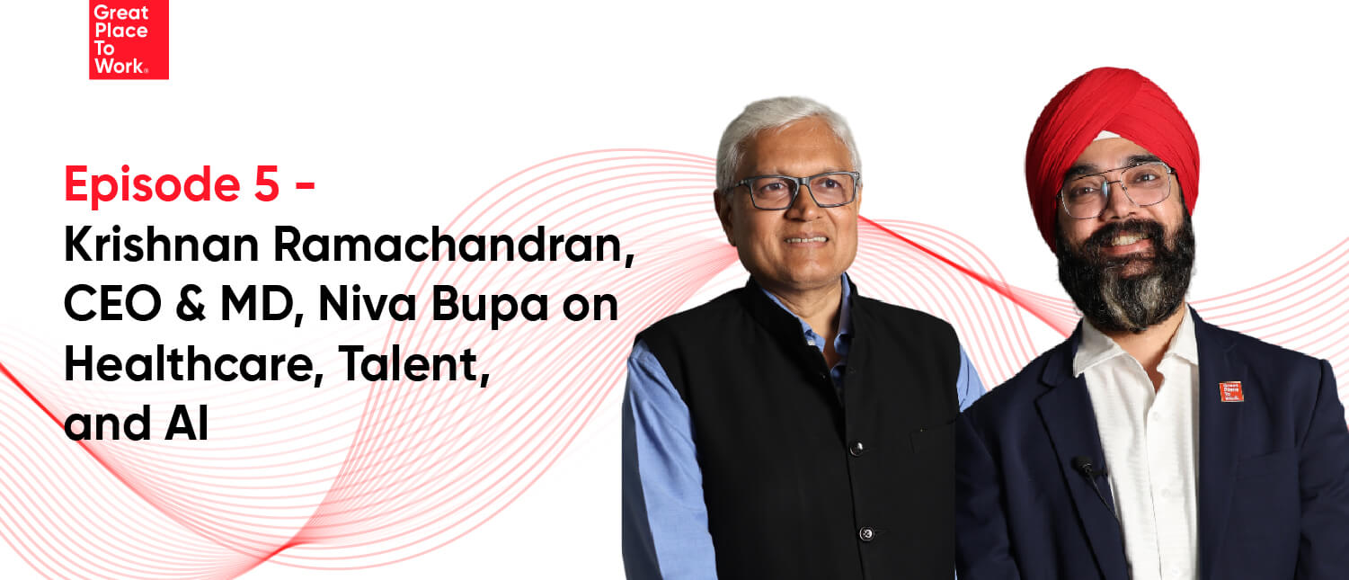 Krishnan Ramachandran, CEO & MD, Niva Bupa on Healthcare, Talent, and AI