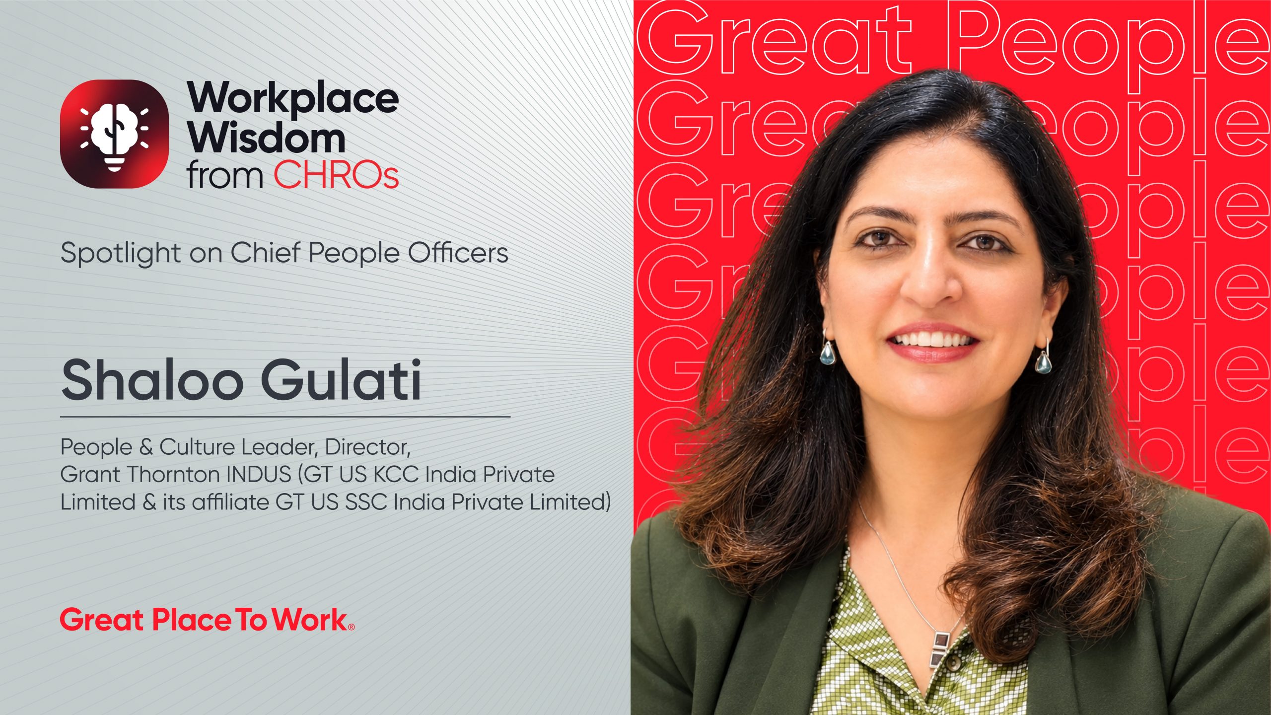 Shaloo Gulati CHRO at GT Indus